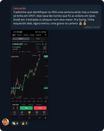 Depoimento Método PDG